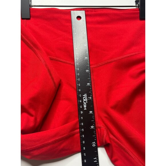GapFit Blackout Red Cropped Leggings XS Petite Activewear - Picture 9 of 13